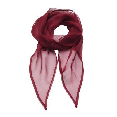Dames chiffon sjaal (turquoise)