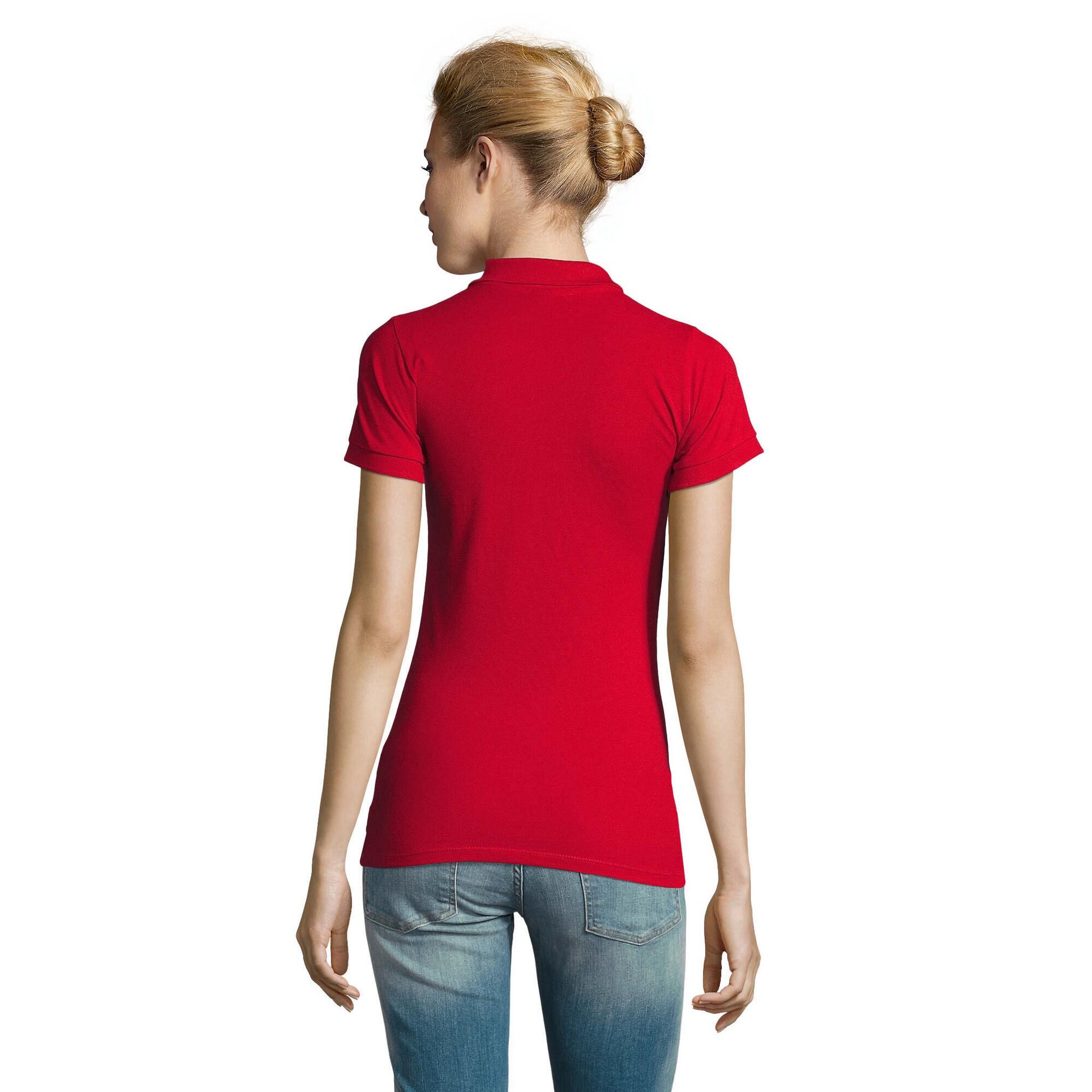 Polo PERFECT Femme (Rouge) 2/4