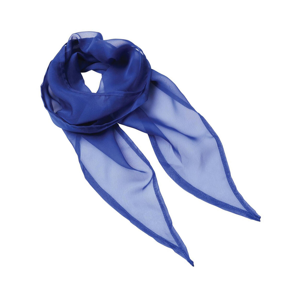 Cachecol Chiffon Mulher (Azul Real) 2/3