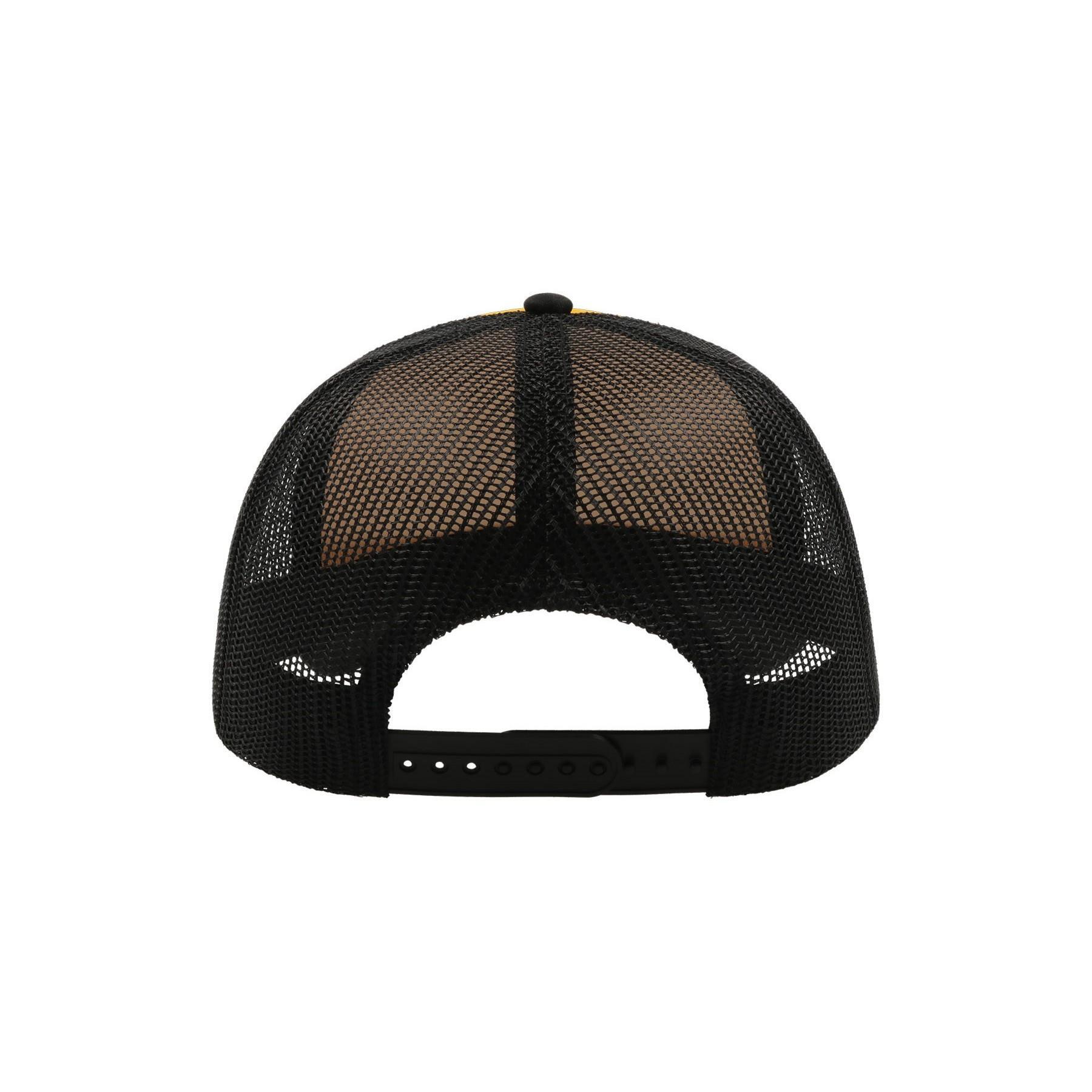 Cappellino Tipo Trucker Con Visiera Adulti/Unisex Atlantis Rapper Giallo/Nero 2/4
