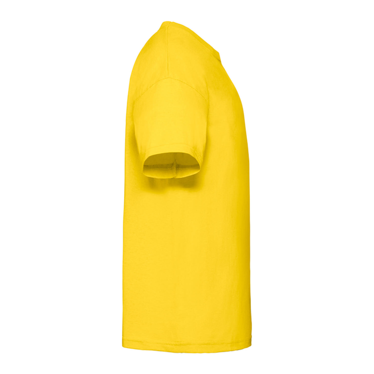 Maglietta Bambini Fruit Of The Loom Valueweight Giallo 3/3