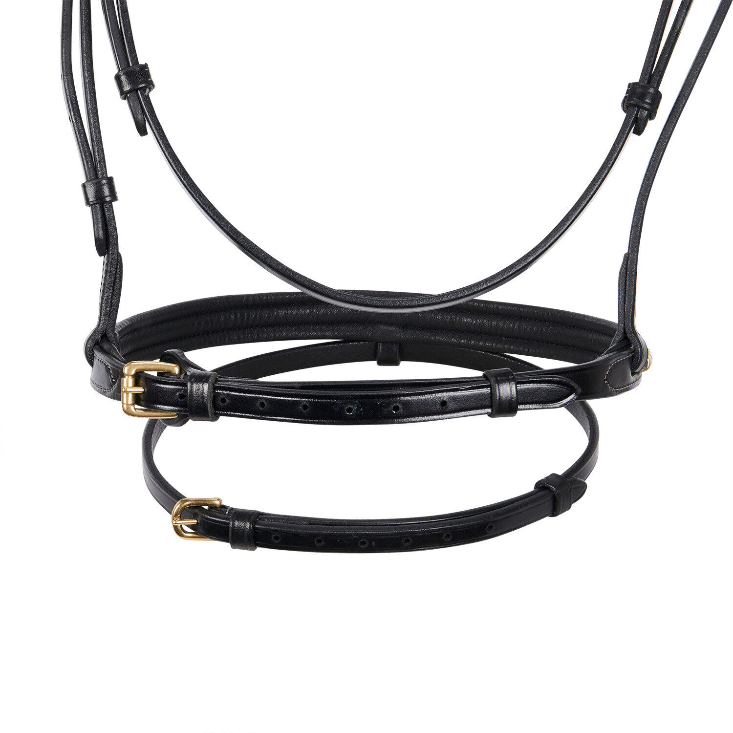 Sottosella anatomico per cavallo inglese in cuoio clincher Equestro 6/6