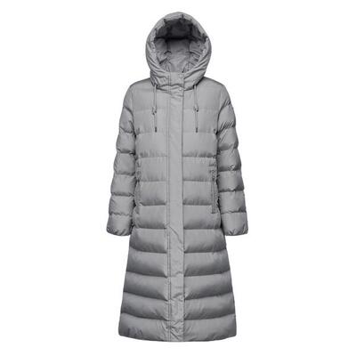 Lange Daunenjacke mit Kapuze, Damen Geox Anylla