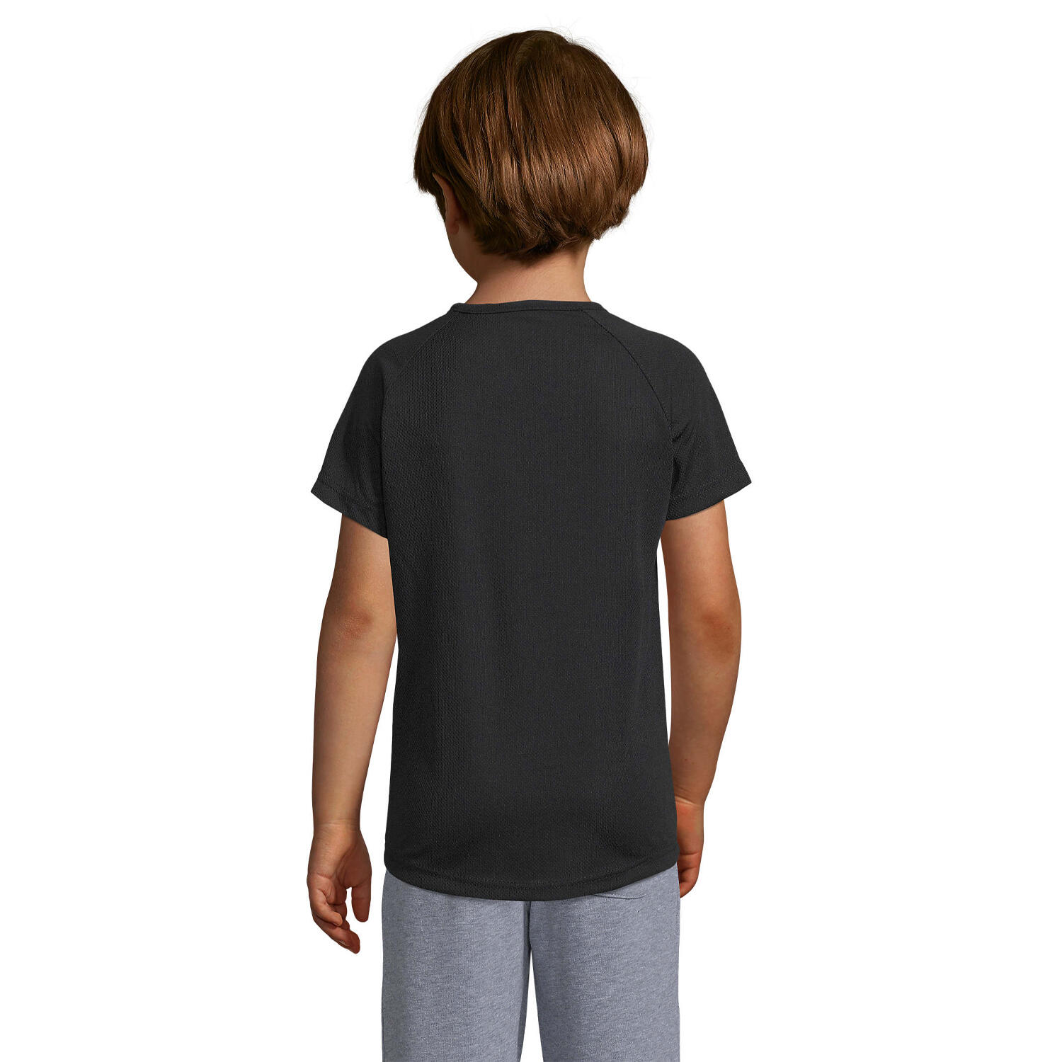 Tshirt SPORTY Enfant (Noir) 2/3