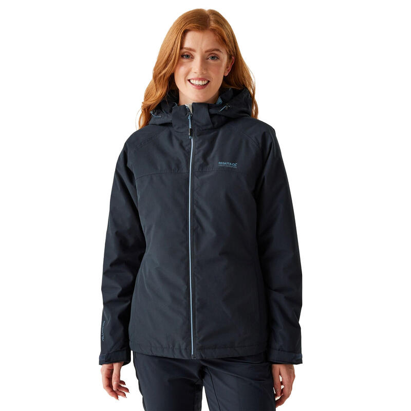 Dames Frelton Waterdichte Jas (Marine/Koronetblauw)