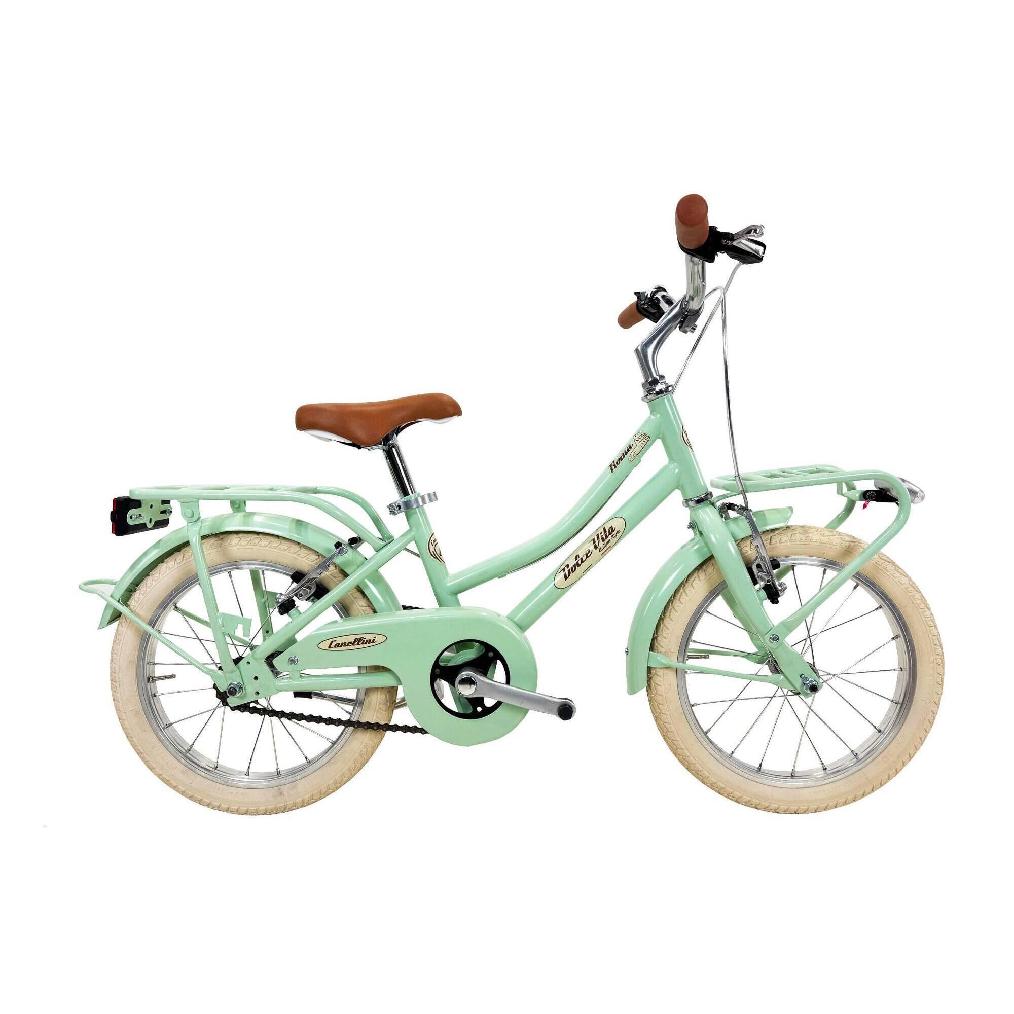 Bicicleta de Menina Dolce Vita by Canellini ROMA 16” - Verde claro
