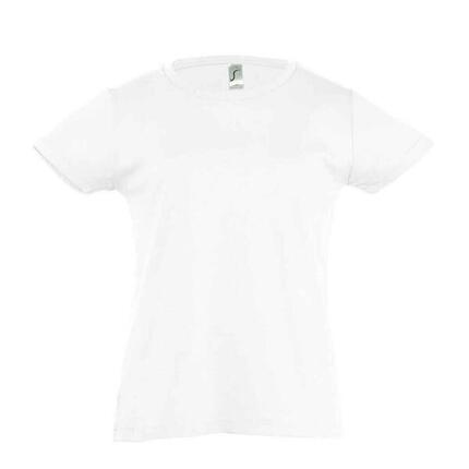 Tshirt GIRLIE CHERRY Enfant (Blanc)