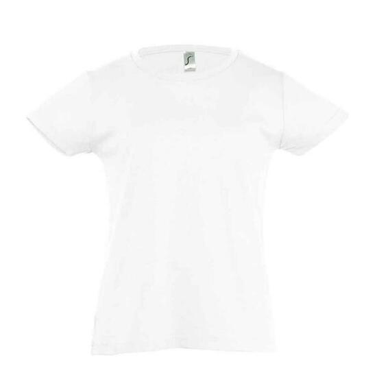Tshirt GIRLIE CHERRY Enfant (Blanc)