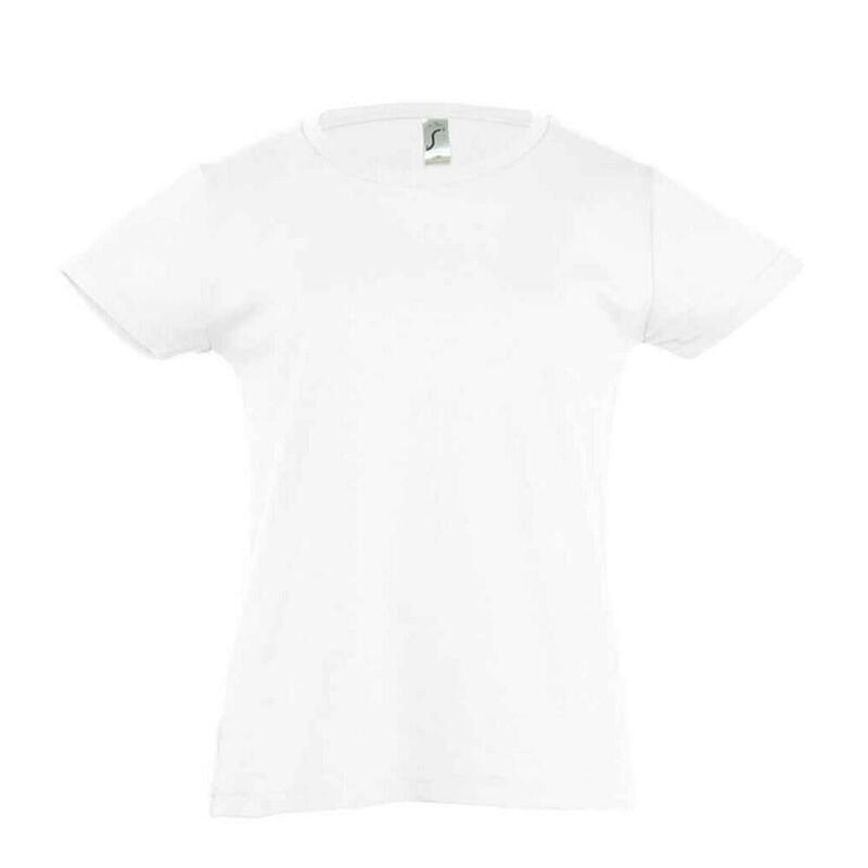 Tricou Drumeții În Natură SOLS Girlie Cherry Copii