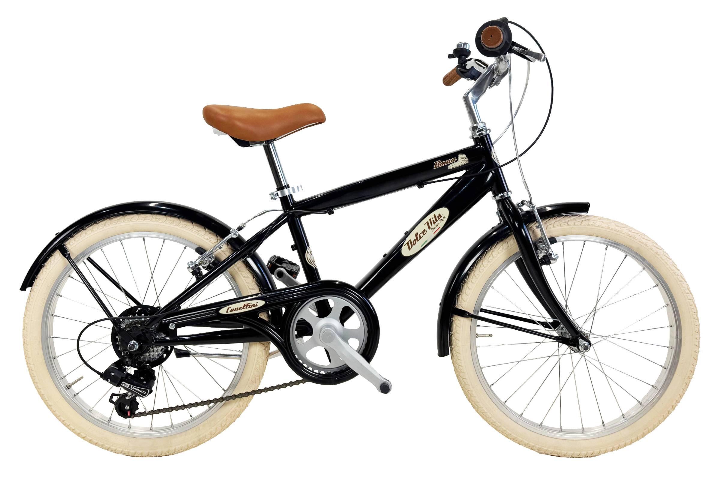 CANELLINI Bici da bambino Dolce Vita By Canellini ROMA 20" 6V - Nero