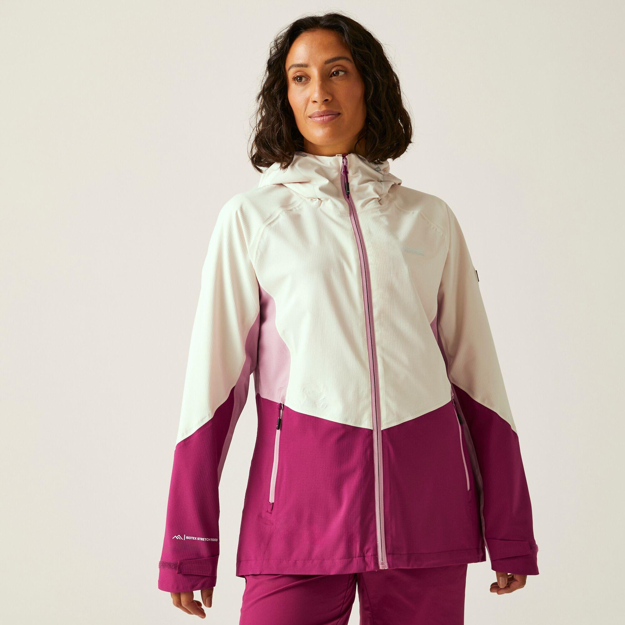 REGATTA Damen Wandern Jacke Wasserdicht - Raddick, pink