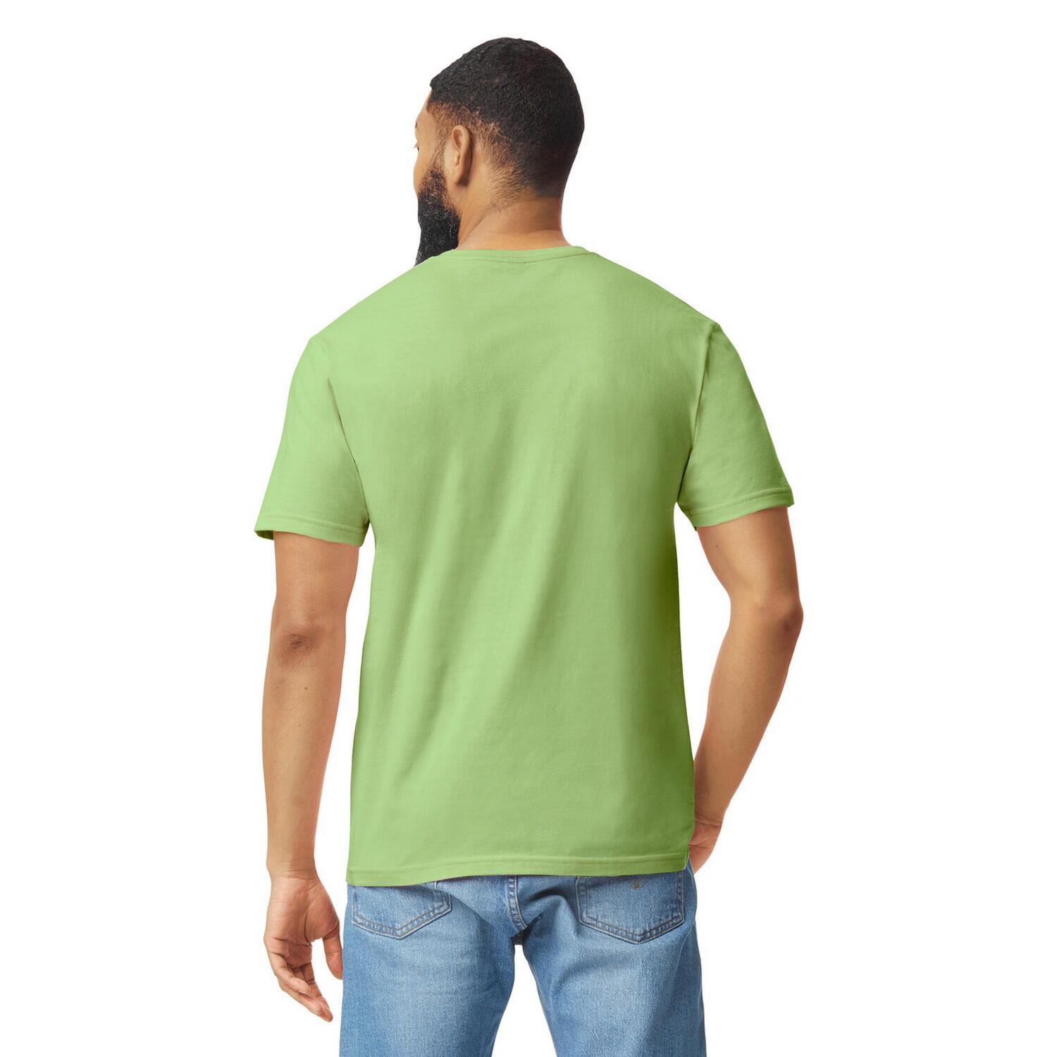 Tshirt Motif/style Uni SOFTSTYLE Adulte (Jaune Vif) 2/3