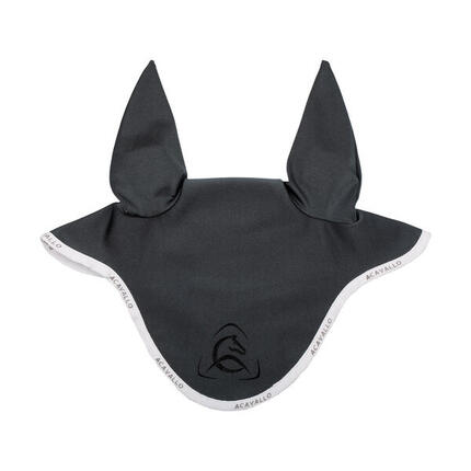 Bonnet anti-mouches pour cheval en silicone Acavallo Lycra