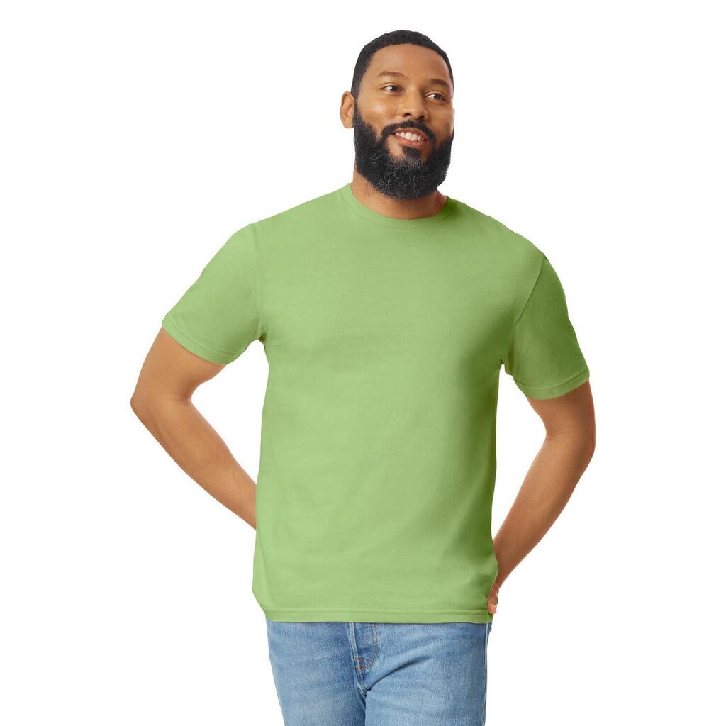Unisex Adult Softstyle Plain Cotton TShirt (Kiwi)