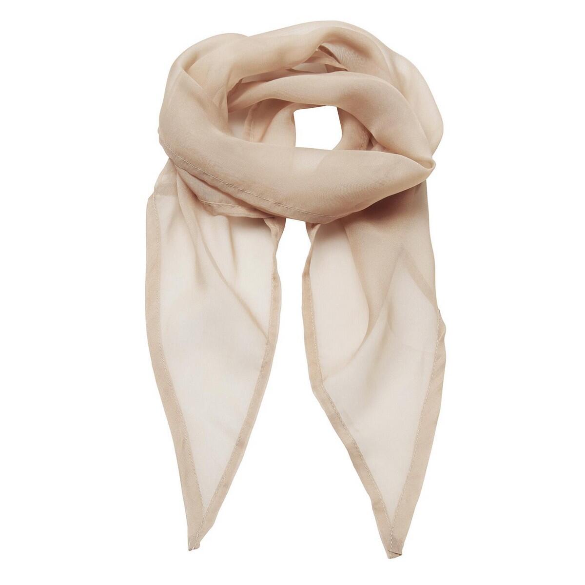 PREMIER Cachecol Chiffon Mulher Natural