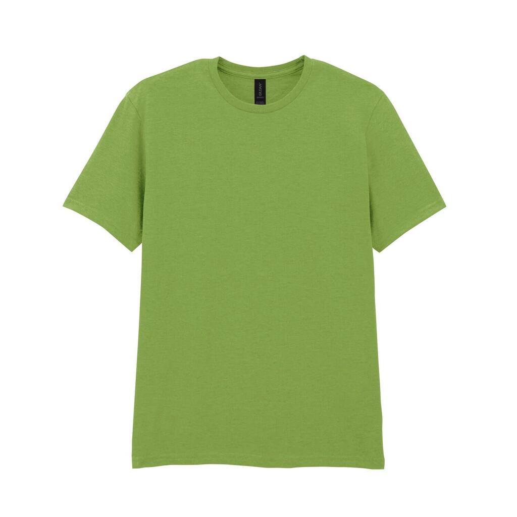 Unisex Adult Softstyle Plain Cotton TShirt (Kiwi)