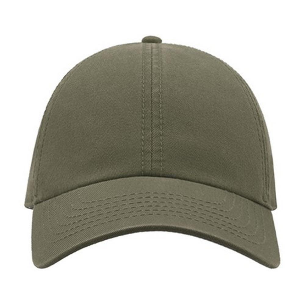 Casquette 6 Panneaux ACTION Mixte (Olive) 4/4