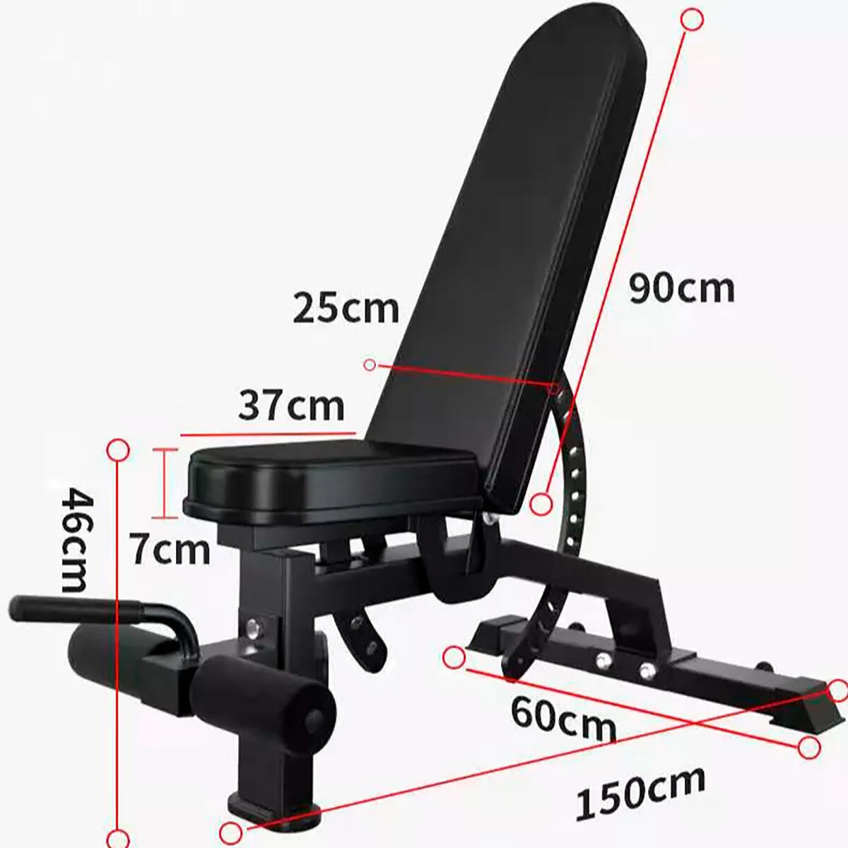 Banc de Musculation Clover Fitness X2 7/7