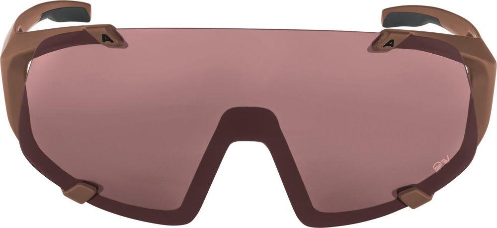 Hawkeye Q-Lite fietszonnebril, baksteen mat 2/5