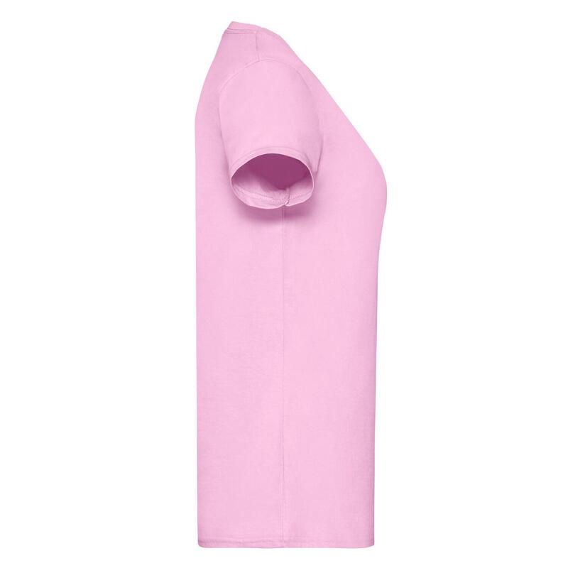 Tshirt VALUEWEIGHT Femme (Rose Clair)