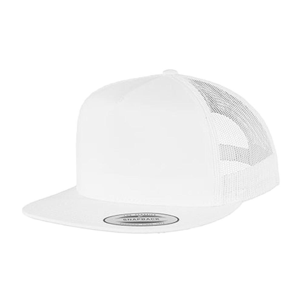 FLEXFIT Cappellino Da Camionista Flexfit Classic Bianco