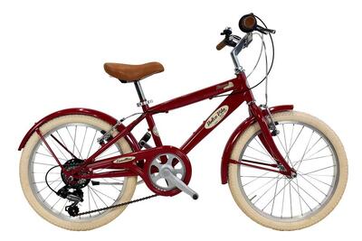 Kinderfahrrad Dolce Vita by Canellini ROMA 20" 6V - Rot