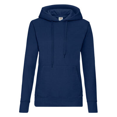 Dames klassieke hoodie (zwart)
