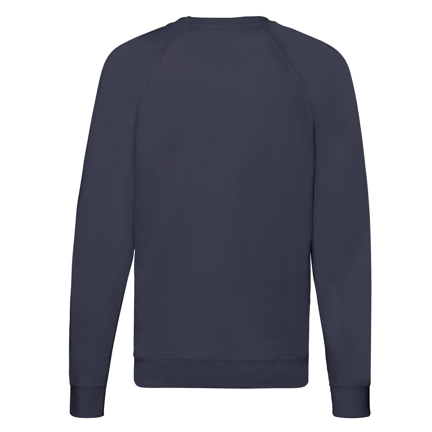 Sweat Manches Raglan Adulte (Bleu Marine Sombre) 2/3