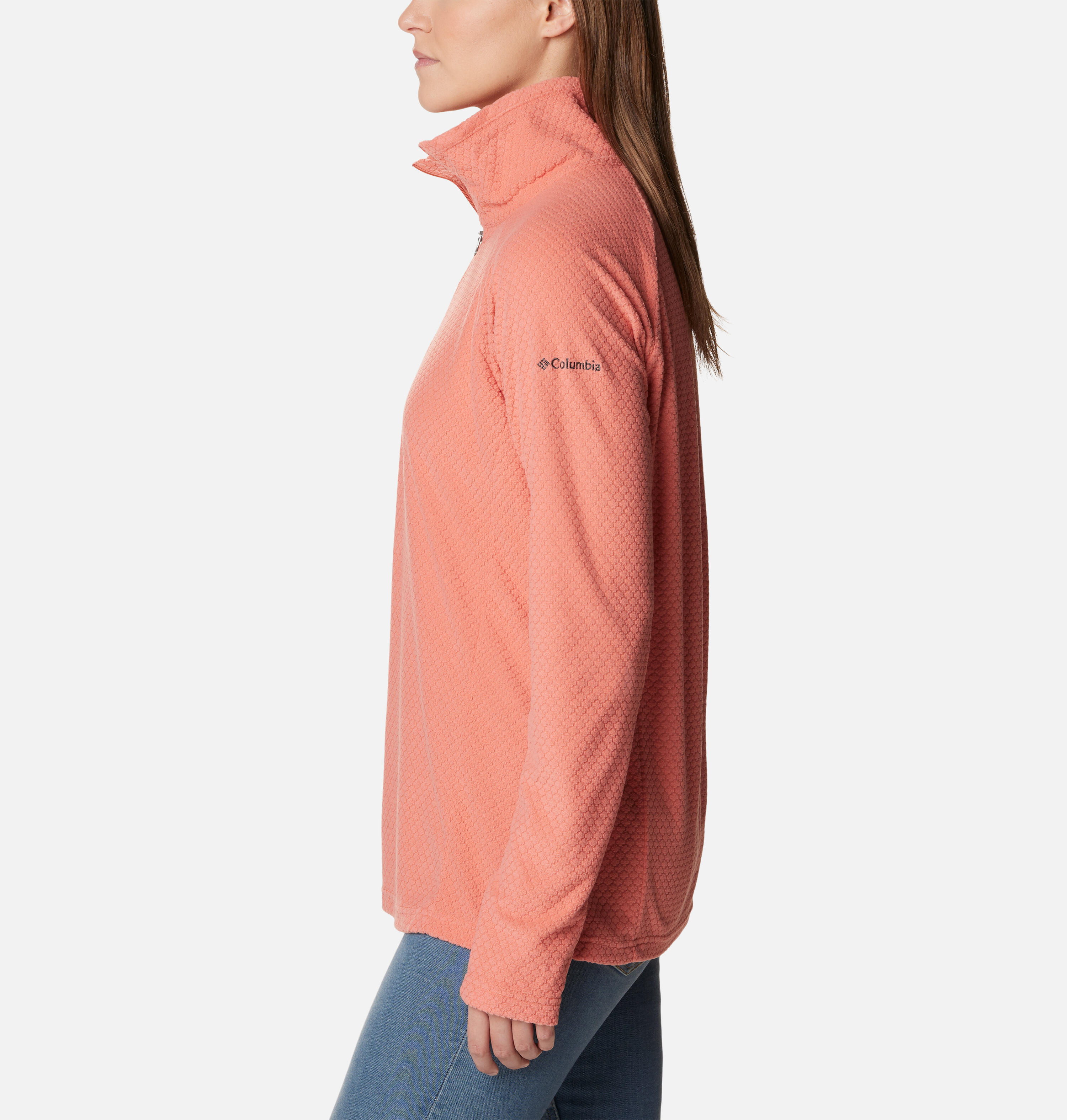 Reißverschluss Glacial IV 1/2-Wanderfleece für Damen – nachtaktiv 3/5