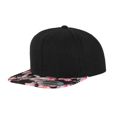 Rozen snapback cap (zwart/grijs)