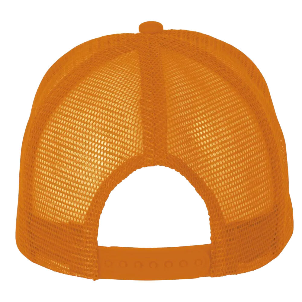 Casquette De Baseball BUBBLE (Blanc / Orange Néon) 2/4