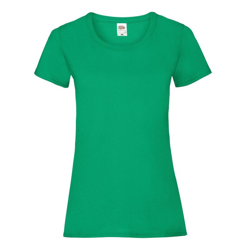 Tshirt VALUEWEIGHT Femme (Vert Kelly)