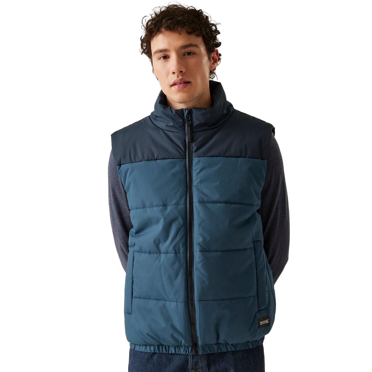 Gilet Uomo Regatta Hawfinch Moonlight Denim Blu Navy 4/5