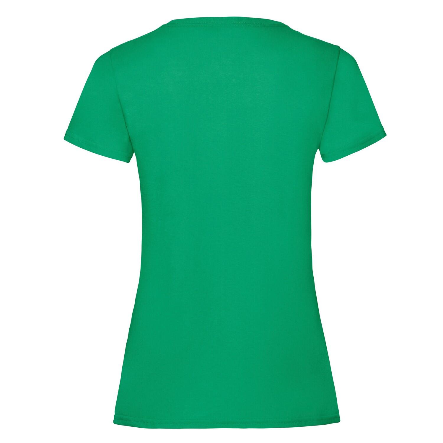 Tshirt VALUEWEIGHT Femme (Vert Kelly) 2/3