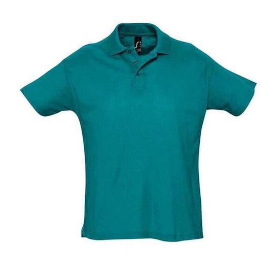 Maglietta Polo Uomo SOLS Summer II Bianco