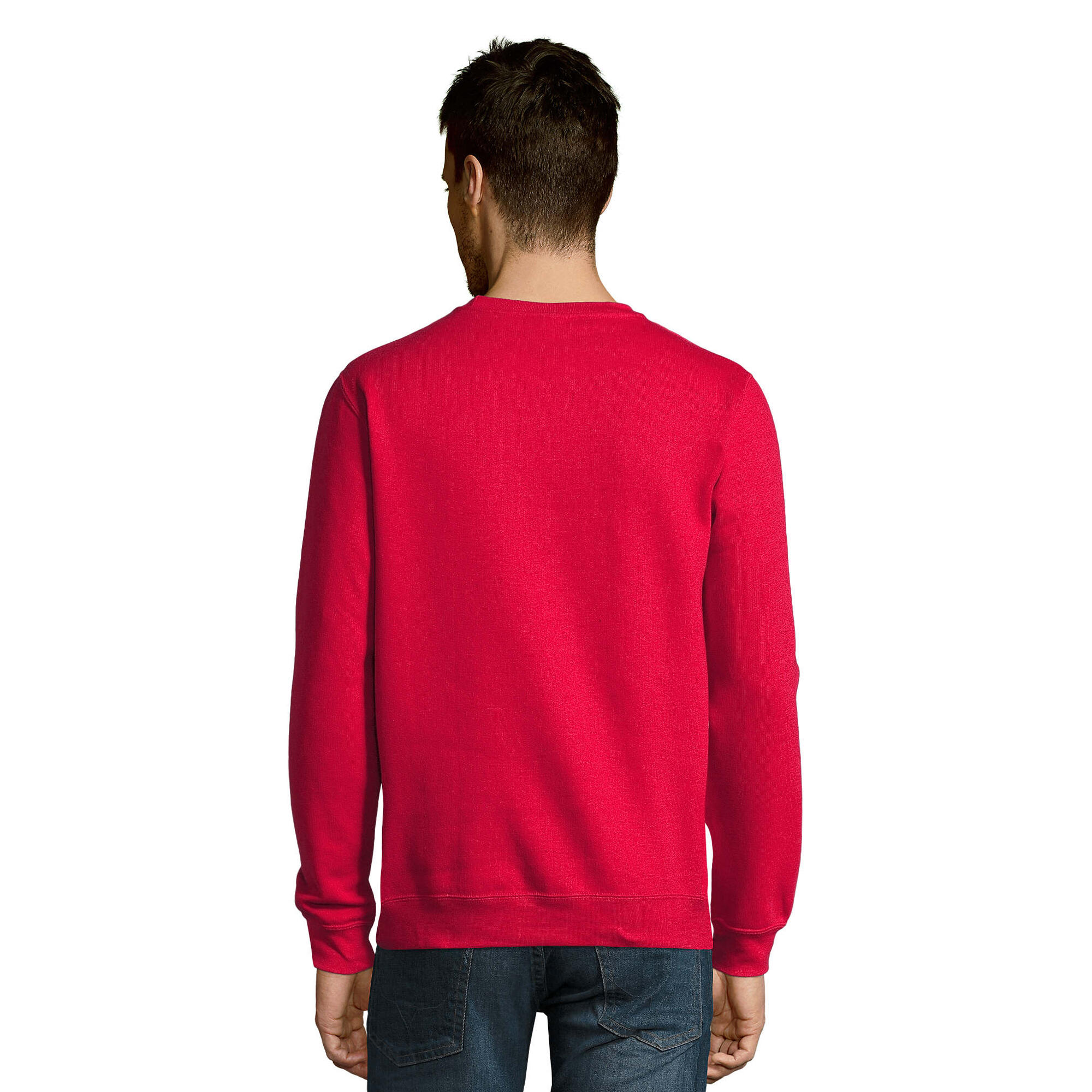 Felpa Adulto Unisex SOLS New Supreme Rosso 2/4