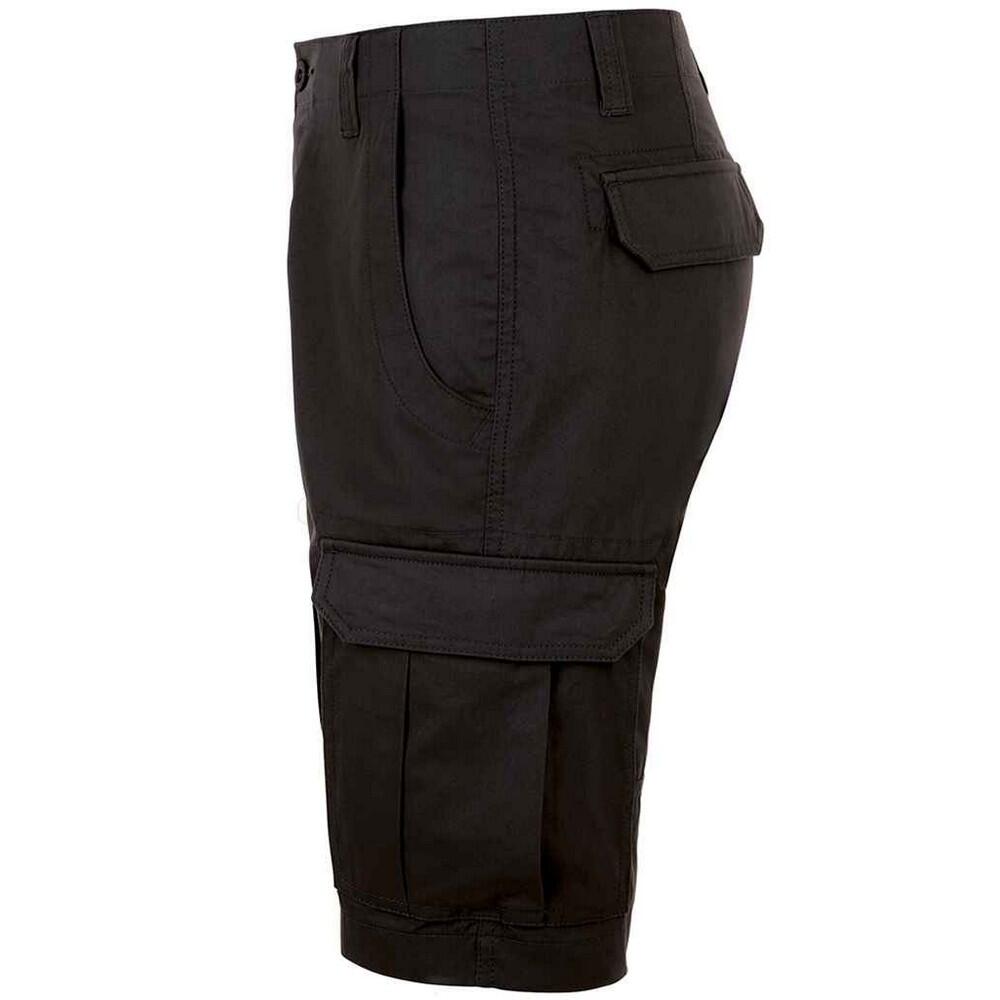 Pantaloncini Uomo SOLS Jackson Nero 3/4