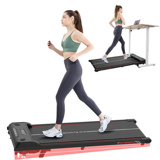 Tapis de Course Inclinable jusqu'à 4%. WP6, 440W, 6.0km/h, Télécommande