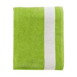 Serviette De Plage LAGOON (Bleu Marine Français)