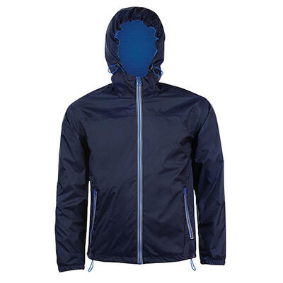 Skate gevoerde windjack voor volwassenen (zwart/rood)