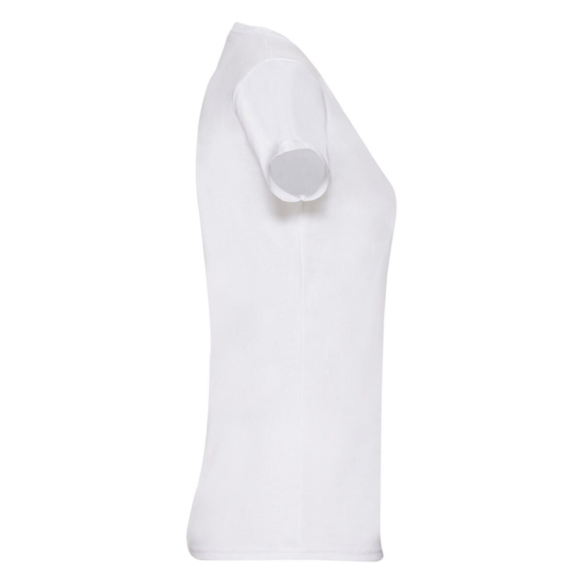 Dames Valueweight 160 TShirt (Wit) 3/3