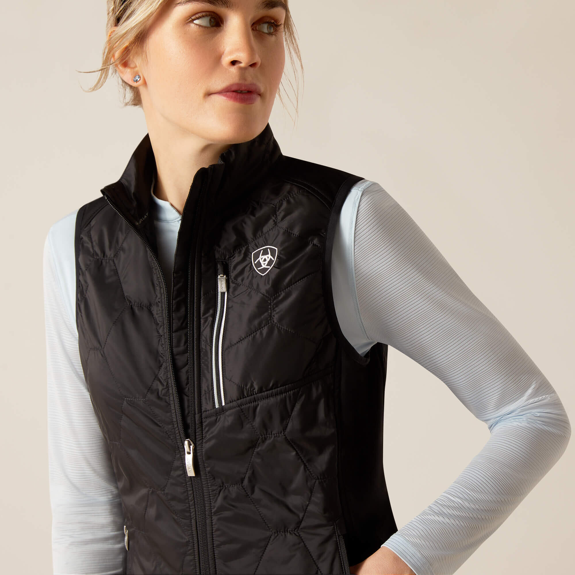 Gilet equitazione donna Ariat Fusion Insulated 4/4