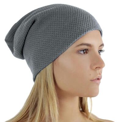 Snobby waffle knit beanie (olijf)