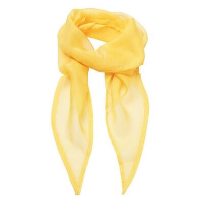 Dames chiffon sjaal (turquoise)