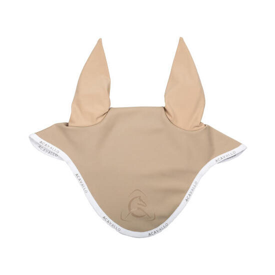 Bonnet anti-mouches pour cheval en silicone Acavallo Lycra