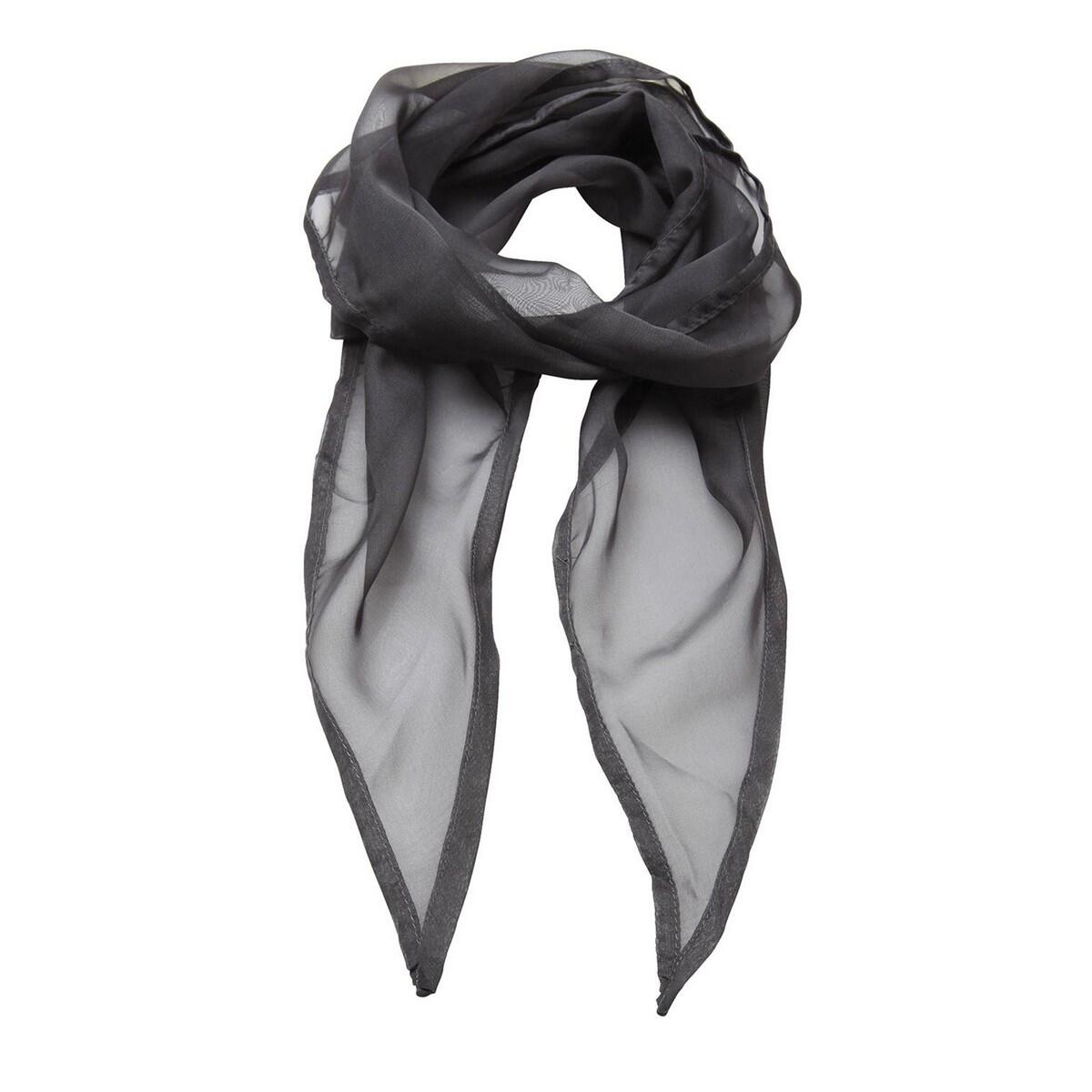 PREMIER Cachecol Chiffon Mulher Cinzento Escuro