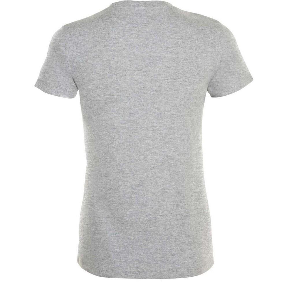 Maglietta Donna SOLS Regent Grigio Melange 2/4