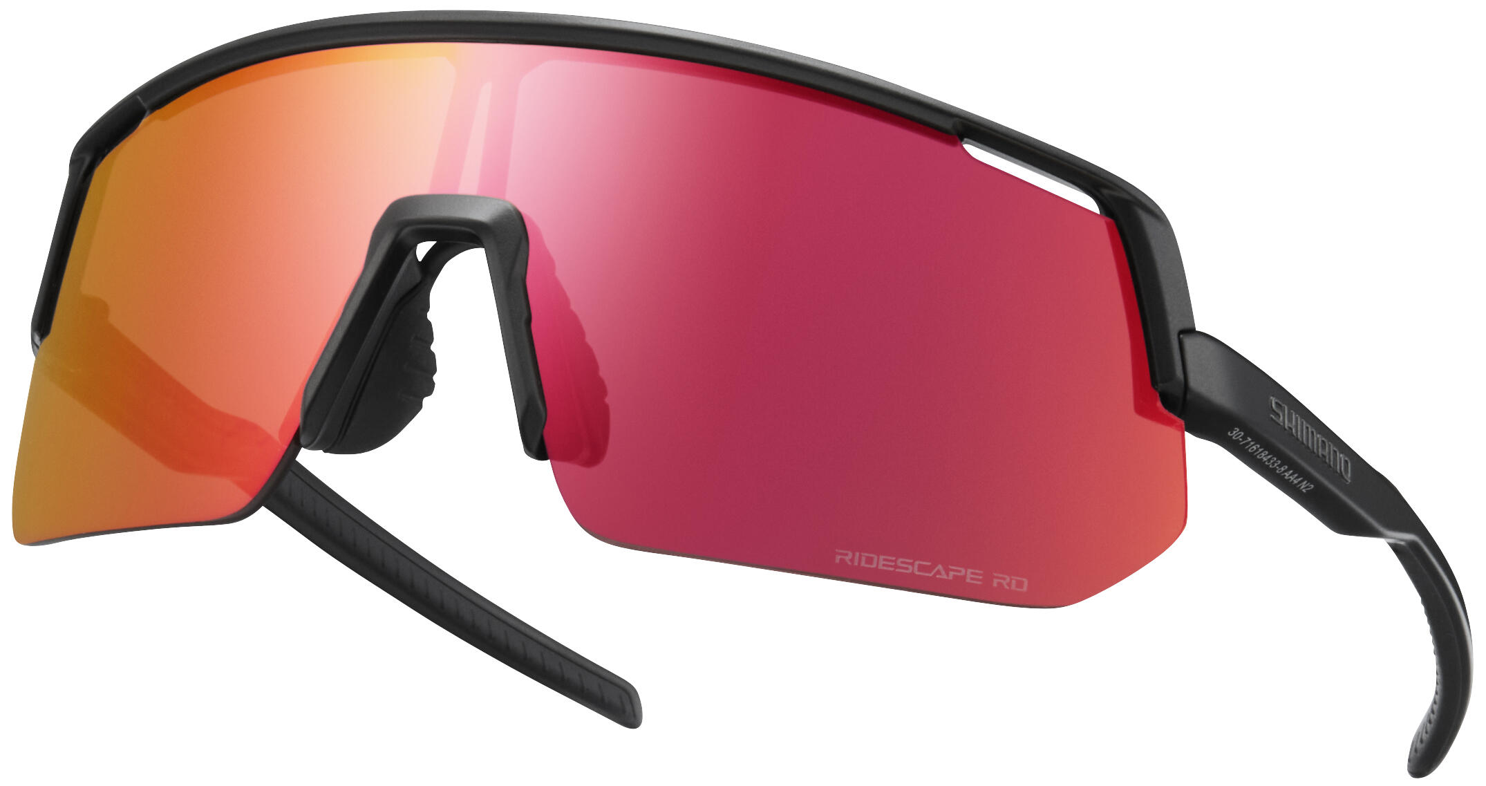 SHIMANO Fietsbril TECHNIUM 2 L Ridescape Road, zwart 2/4