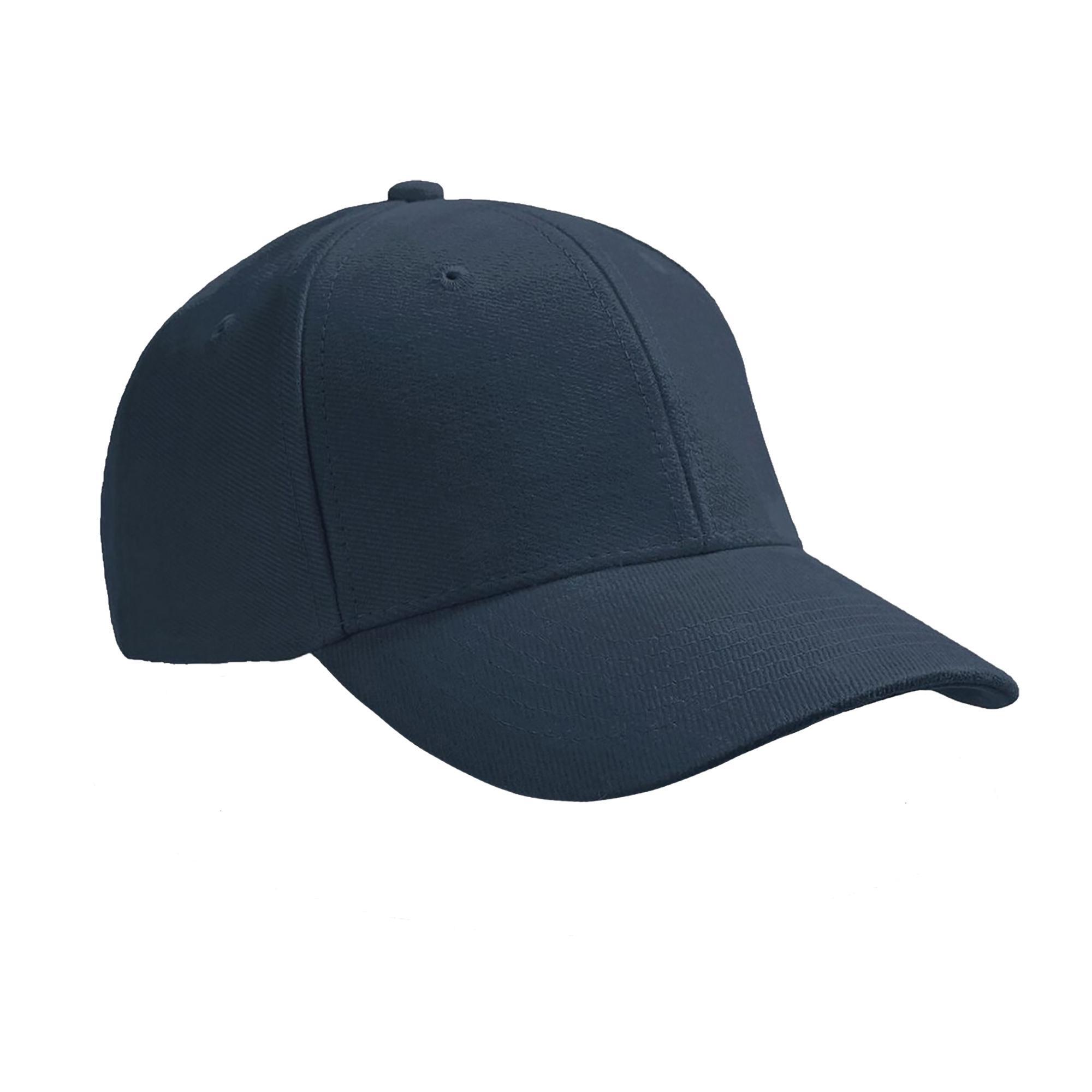 Casquette En Coton Premium PILOT Mixte (Bleu Marine) 3/3