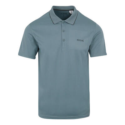 Heren maverick v actief poloshirt (wit)